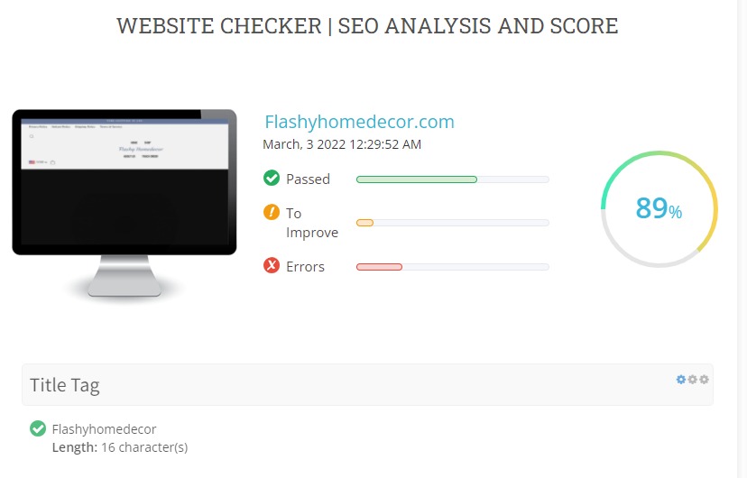 Search Engine Optimization